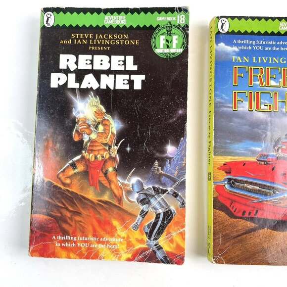 Fighting Fantasy Books Two Player Clash Of The Princes Warlocks Way Warriors Way - Picture 6 of 16